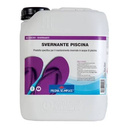 LAPI - SVERNANTE 5 / 10 kg - TRATTAMENTO INVERNALE per ACQUA PISCINA