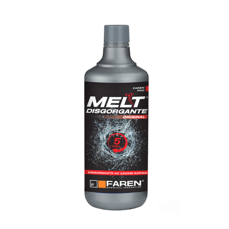 Disgorgante Rapido Melt Professionale 750 ML Per Scarichi Lenti e Ingorghi