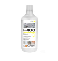 Faren - F400 - Disincrostante Concentrato Elimina Cemento, Malta, Calcare - 1lt