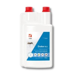 Vebi DRAKER 10.2 Insetticida Concentrato Zanzare Cipermetrina Tetrametrina 1 lt