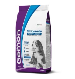 GEMON CANE CROCCHETTA ALL BREEDS PUPPY & JUNIOR TONNO E RISO 3 KG