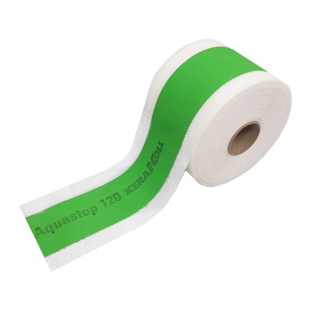 Aquastop 120 Nastro Impermeabilizzante Giunti Bandella Elastica Kerakoll 50 m