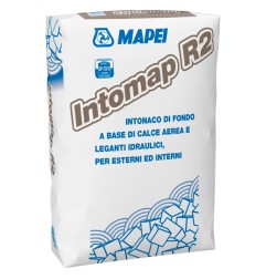 MAPEI INTOMAP R2 FIBRO KG25 INTONACO FIBRO RINFORZATO PER INTERNI ED ESTERNI