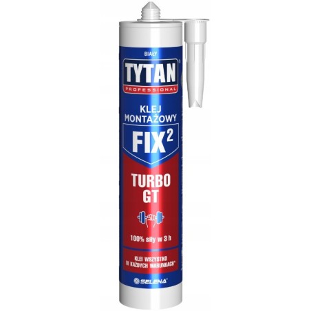 TYTAN FIX2 GT COLLA MONTAGGIO turbo fast Professional GT 290 ml polimeri ibridi