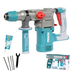 Total TRHLI20288 Martello Rotativo 4,5J SDS PLUS BRUSHLESS S/ SPAZZOLE 20V