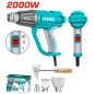 TOTAL PISTOLA TERMICA SVERNICIATORE ARIA CALDA 2000W CON 4 ACCESSORI TOTTB20078