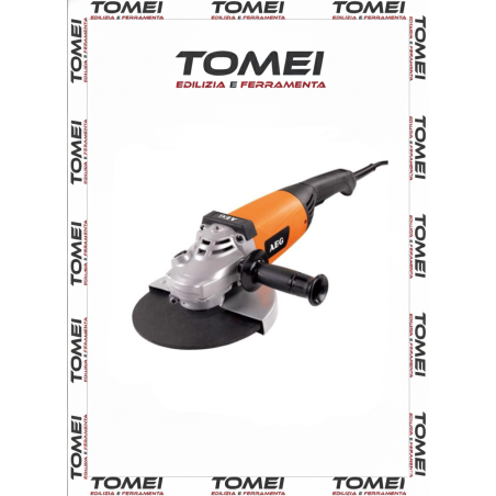 Smerigliatrice Angolare AEG WS 22-230 230 mm 2.200 W con soft start e anti