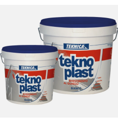 Teknica TEKNOPLAST QUARZO fino pittura esterno idrorepellente bianca 4 / 14 lt