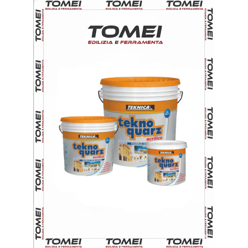 TEKNOQUARZ Teknica 4/14lt Pittura al Quarzo Professionale Bianco interno-esterno TEKNOQUARZ Teknica 4/14lt Pittura al Quarzo Professionale Bianco interno-esterno