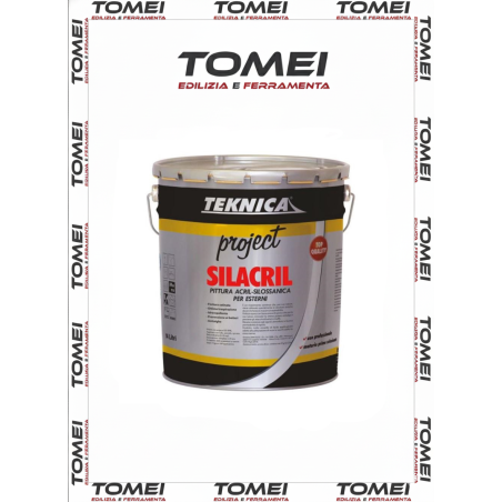 SILACRIL TEKNICA quarzo Silossanico  Alta Traspirabilità e Idrorepellente 14 LT