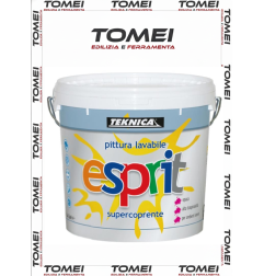 Idropittura ESPRIT Teknica LAVABILE Traspirante Alta Copertura Bianco 4-14lt