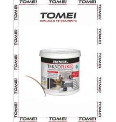TEKNICA SMALTO ALL'ACQUA PER PAVIMENTI E PIASTRELLE VARI COLORI 0,750-2,5 LT