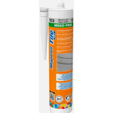 Sigillante Siliconico Opaco Per Ceramica Resistente a Muffa Mapesil Tile Matt