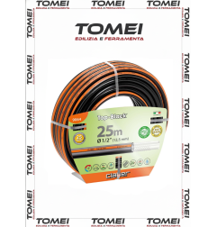 Tubo Irrigazione  Top-Black 1/2" 25 MT Antialghe Rinforzato 9064 CLABER