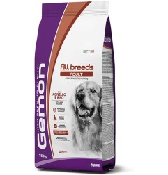 Gemon Medium Adult Crocchette per Cani con Agnello e Riso - 15kg