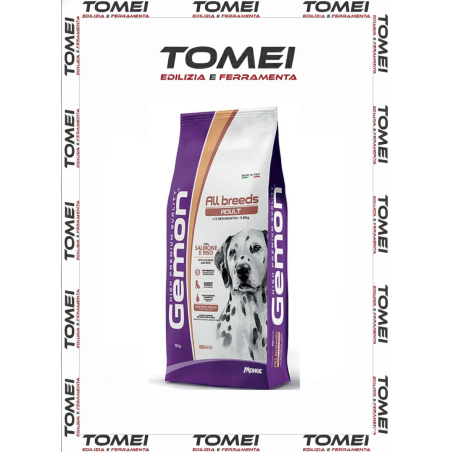 Monge Gemon All Breeds Adult Salmone e riso 1 / 2 / 3 sacchi da 15 kg x cane