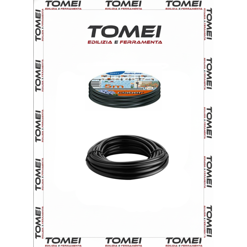 CLABER 90371 TUBO CAPILLARE 5 MT IRRIGAZIONE A GOCCIA TERRAZZO VASI GIARDINO CLABER 90371 TUBO CAPILLARE 5 MT IRRIGAZIONE A GOCCIA TERRAZZO VASI GIARDINO