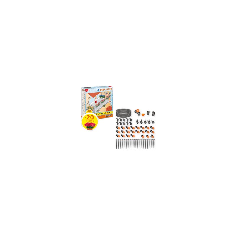 CLABER 90764 KIT DRIP 20 PER IRRIGAZIONE A GOCCIA DI 20 VASI CLABER 90764 KIT DRIP 20 PER IRRIGAZIONE A GOCCIA DI 20 VASI