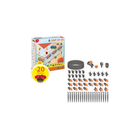 CLABER 90764 KIT DRIP 20 PER IRRIGAZIONE A GOCCIA DI 20 VASI