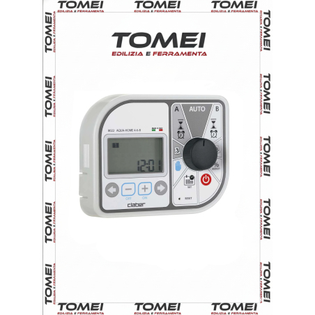 CLABER 8022 CENTRALINA/PROGRAMMATORE AQUA-HOME 4-6-8 PER IRRIGAZIONE GIARDINO