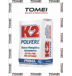 stucco riempitivo autoadesivo in polvere K2 composto da gesso - 1kg-5kg-25kg