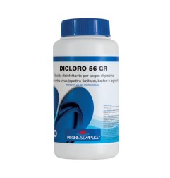 LAPI Dicloro 56% cloro granulare trattamento rapido shock acqua piscina 1 kg