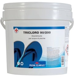 LAPI TRICLORO 90% in Pastiglie 200 gr 5kg - CLORO per Acqua Piscina