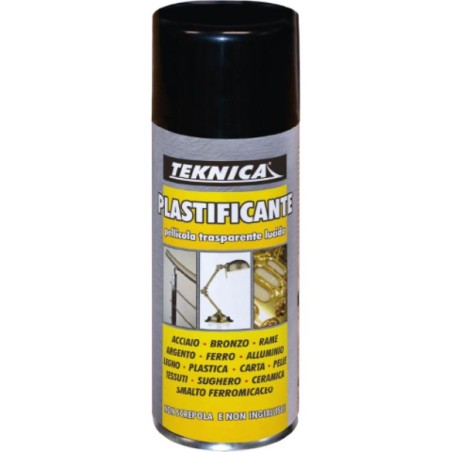 TEKNICA Spray plastificante protettivo impermeabile asciutto non ingiallente