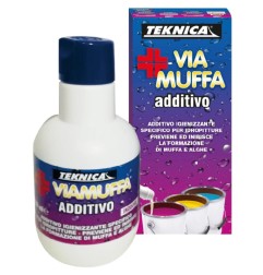 VIAMUFFA additivo concentrato ad ampio spettro per pitture da ml. 250