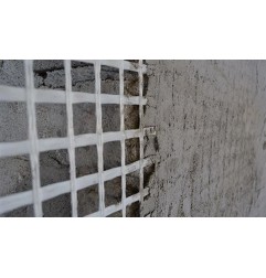 Rete Porta Intonaco Fibra di Vetro per Rasature Rinforzo Cappotto gr.160 mq 50mt
