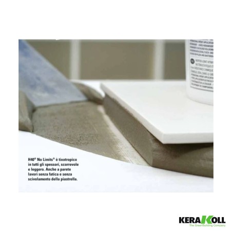 Kerakoll H40 No Limits Colla per Piastrelle Multiuso Gres Pietra Confezione 25kg