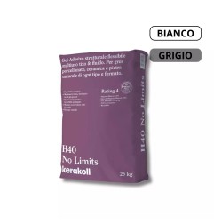 Kerakoll H40 No Limits Colla per Piastrelle Multiuso Gres Pietra Confezione 25kg