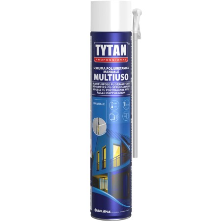 Tytan SCHIUMA POLIURETANICA UNIVERSALE MULTIUSO MANUALE ml. 750