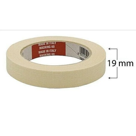 Rotoli nastro adesivo di carta gommata carrozzeria mascheratura 19 25 30 38 50