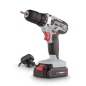 Trapano avvitatore powerplus 12v powc1051 20nm batteria litio 1,3ah peso 1,5 kg