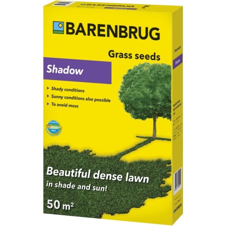 Barenbrug semi prato da 1 kg ombra e al sole denso contro muschio e erbacce