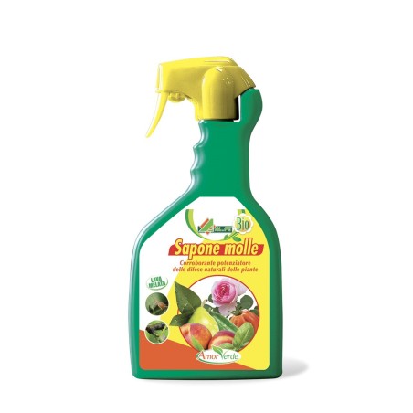 ALFE SAPONE MOLLE di POTASSIO 750 ml  LAVA MELATA AFIDI BIOLOGICO CORROBORANTE