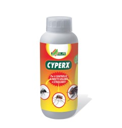 INSETTICIDA MOSCHE ZANZARE-BLATTE ALFE CYPERX USO DOMESTICO E CIVILE 1 LT