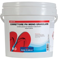 CORRETTORE PH - MENO GRANULARE PER PISCINE 8 Kg LAPI Piscina semplice