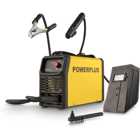 Saldatrice elettrica inverter professionale POWERPLUS POWX481 A elettrodo 160 A