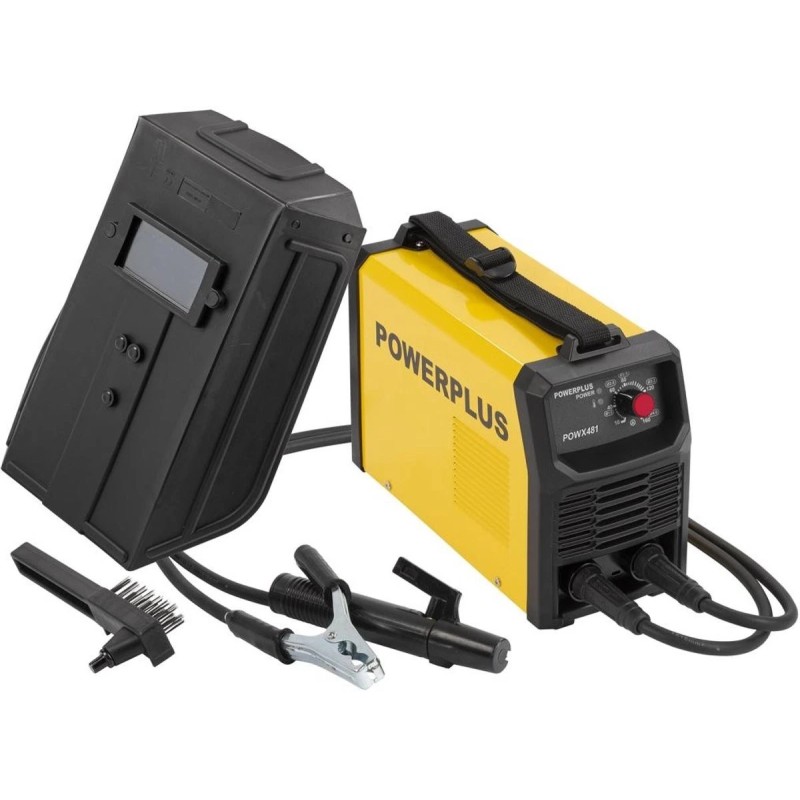Saldatrice elettrica inverter professionale POWERPLUS POWX481 A elettrodo 160 A