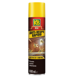 KB ANTI VESPE CALABRONI insetticida spray 750 ml getto fino a 4mt immobilizza