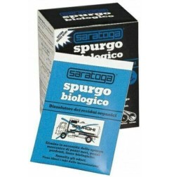 SPURGO BIOLOGICO SARATOGA LIBERA FOSSA SETTICA POZZO POZZI CANALI SCARICO 10 PZ