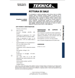 Teknica PITTURA DI SALE bianco naturale iodato traspirante antimuffa 5-12 LT