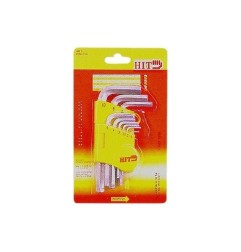 SERIE CHIAVI ESAGONALI SET 9 CHIAVI MM 1,5-10 - MISTRAL hw3100