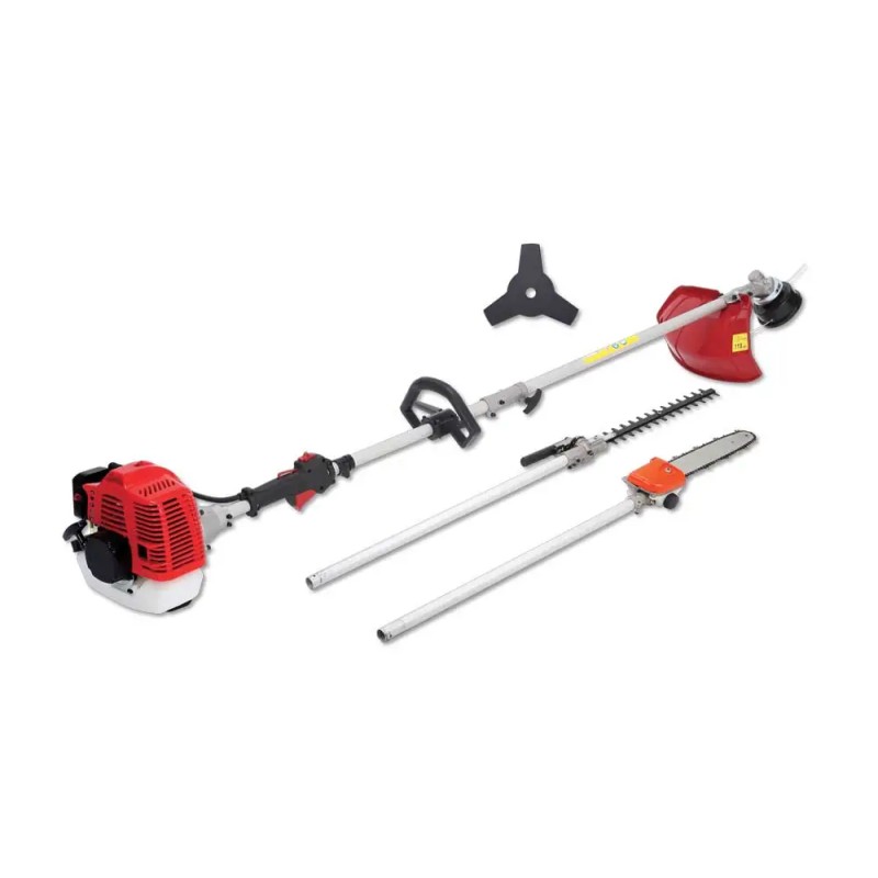 DECESPUGLIATORE TAGLIASIEPI MOTOSEGA  A SCOPPIO 4 IN 1 POWER X HIT 32,6cc