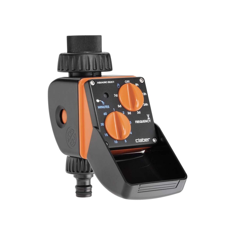 CLABER 8423 AQUAUNO SELECT PROGRAMMATORE A 1 VIA IRRIGAZIONE GIARDINO