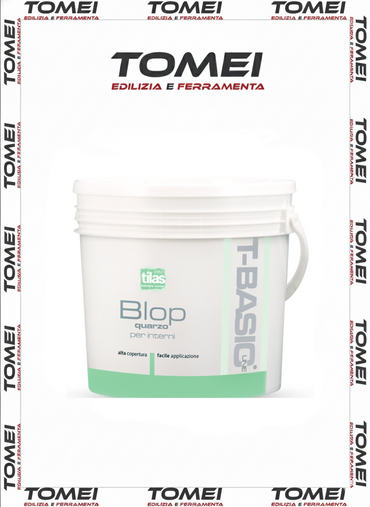 QUARZO PLASTICO BLOP DA LT 12 TILAS RESA 96 MQ BIANCO RIVESTIMENTO PLASTICO