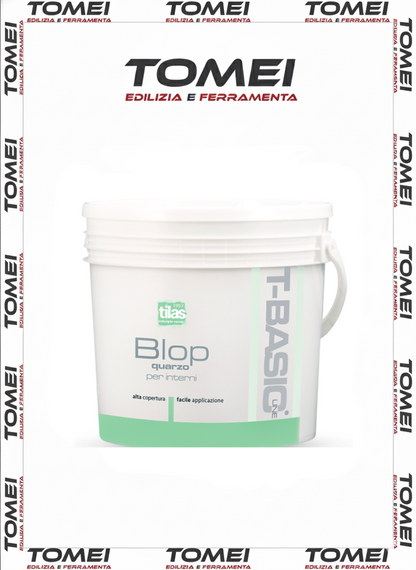 QUARZO PLASTICO BLOP DA LT 12 TILAS RESA 96 MQ BIANCO RIVESTIMENTO PLASTICO