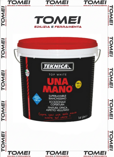 IDROPITTURA SUPER LAVABILE UNA MANO TRASPIRANTE TEKNICA 4-13 LT SUPER COPRENTE